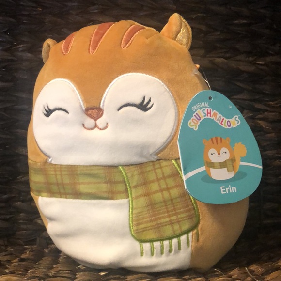 Squishmallows Other - SALE ❤️ NWT Squishmallows Erin the Squirrel Fall collection Stuffed Plush